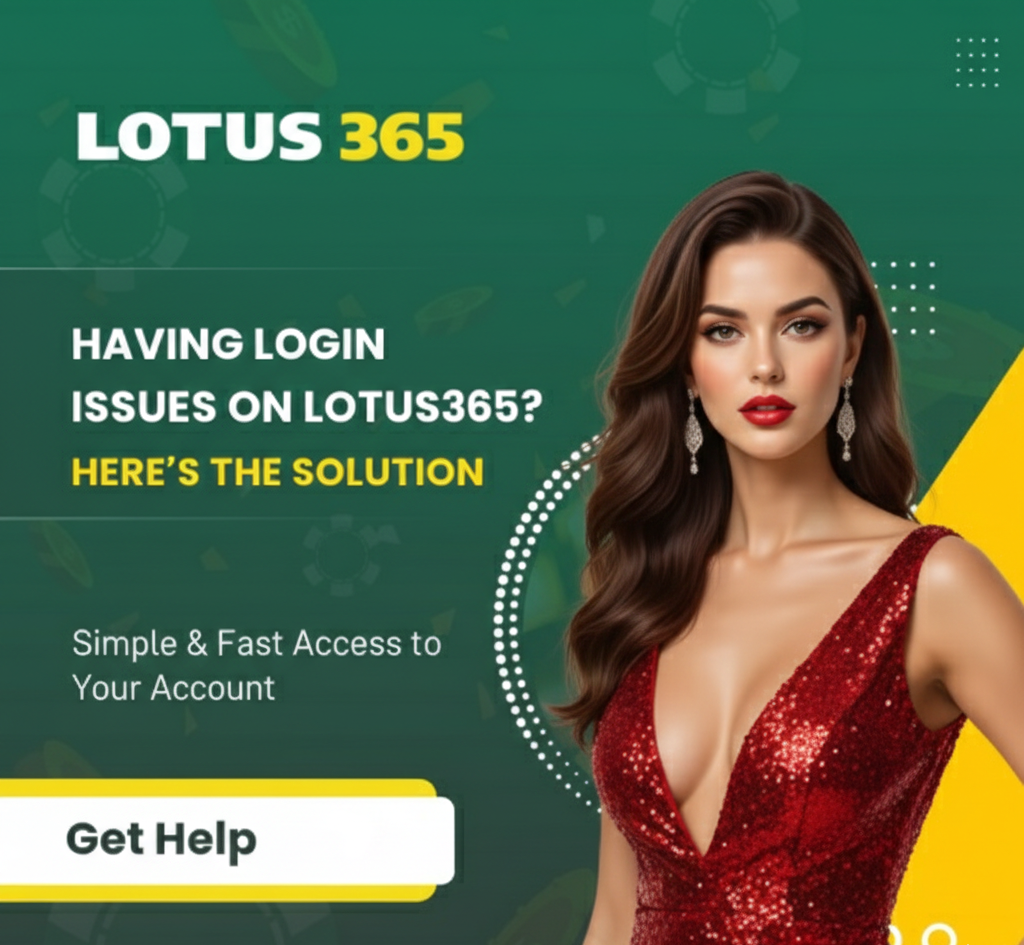 Lotus365 Login Issue Help